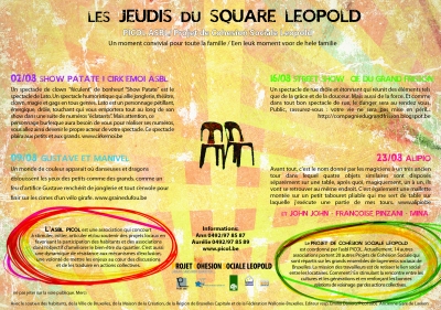 Les jeudis du square Leopold 2012