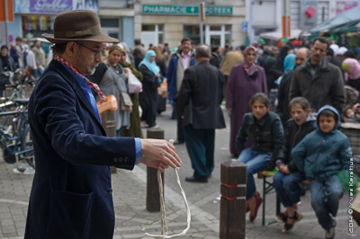 Alipio à la Troupe du Marché